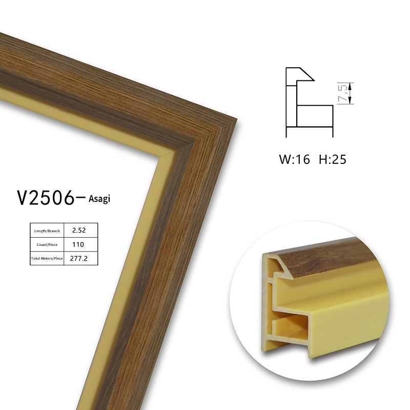 2506 سلسلة صب إطار الصورة البلاستيكية